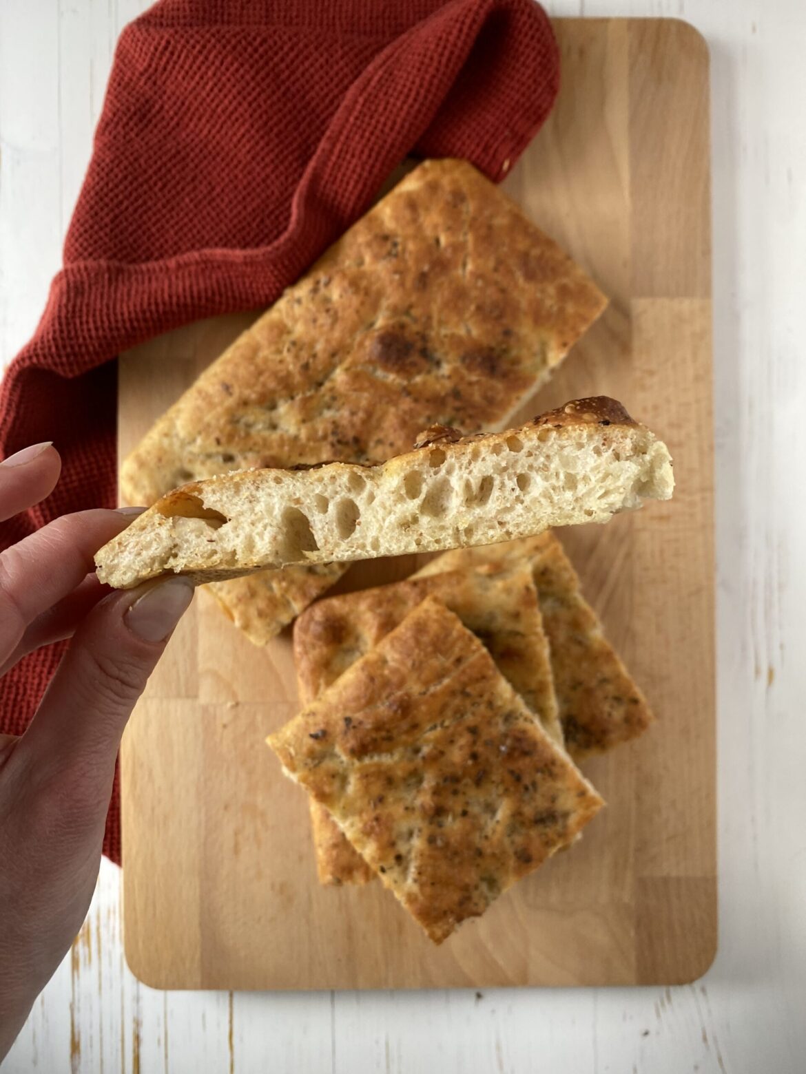 focaccia semi integrale_chiaratraifornelli