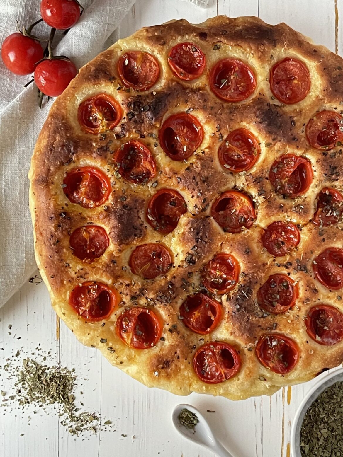 focaccia con pomodorini_chiaratraifornelli