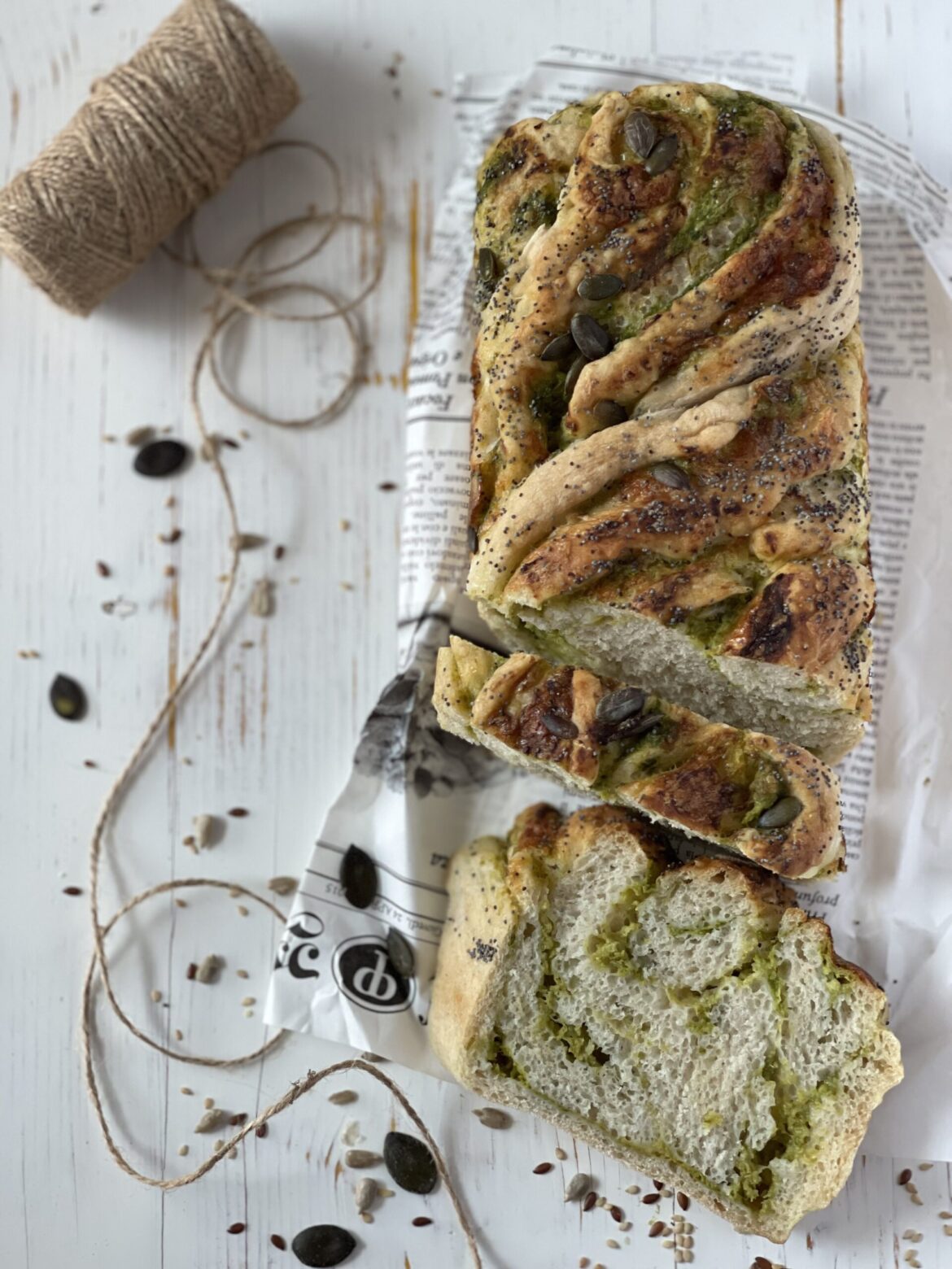 treccia con crema di zucchine_chiaratraifornelli
