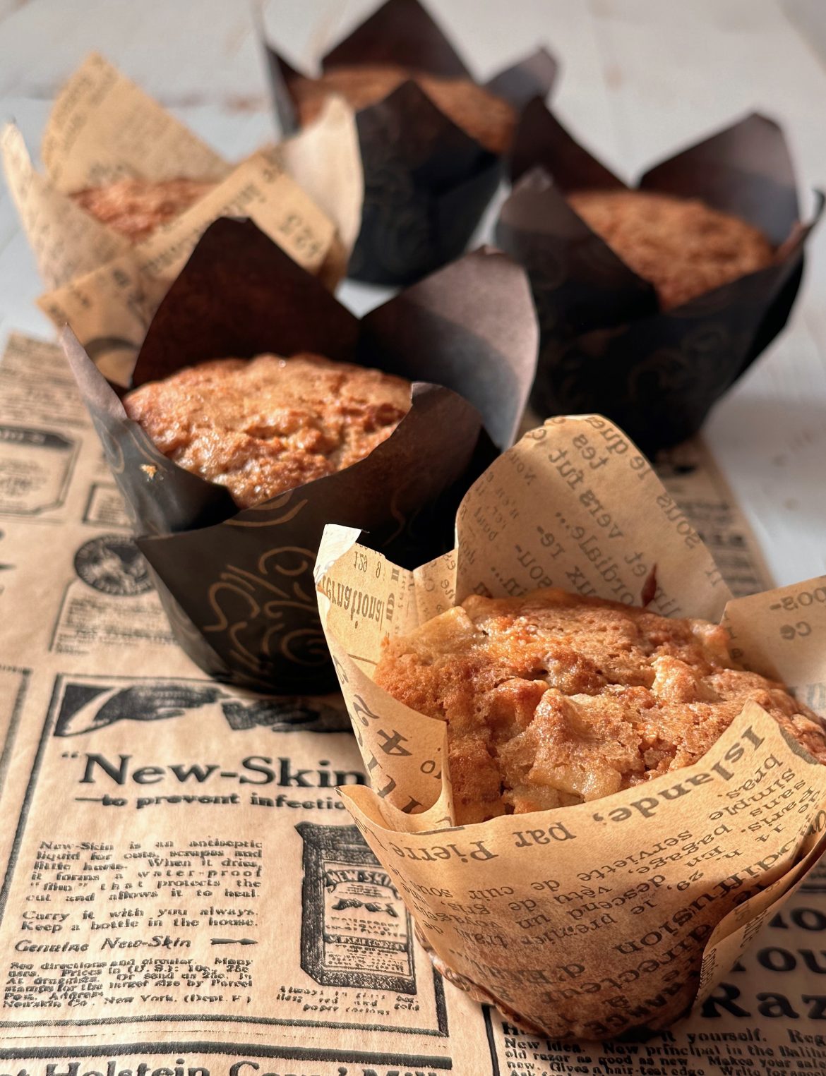 apple walnut cinnamon muffins_chiaratraifornelli